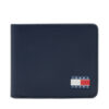 Tommy Jeans Голям мъжки портфейл Tjm Heritage Leather Cc Wallet AM0AM13371 Тъмносин за Мъже цена