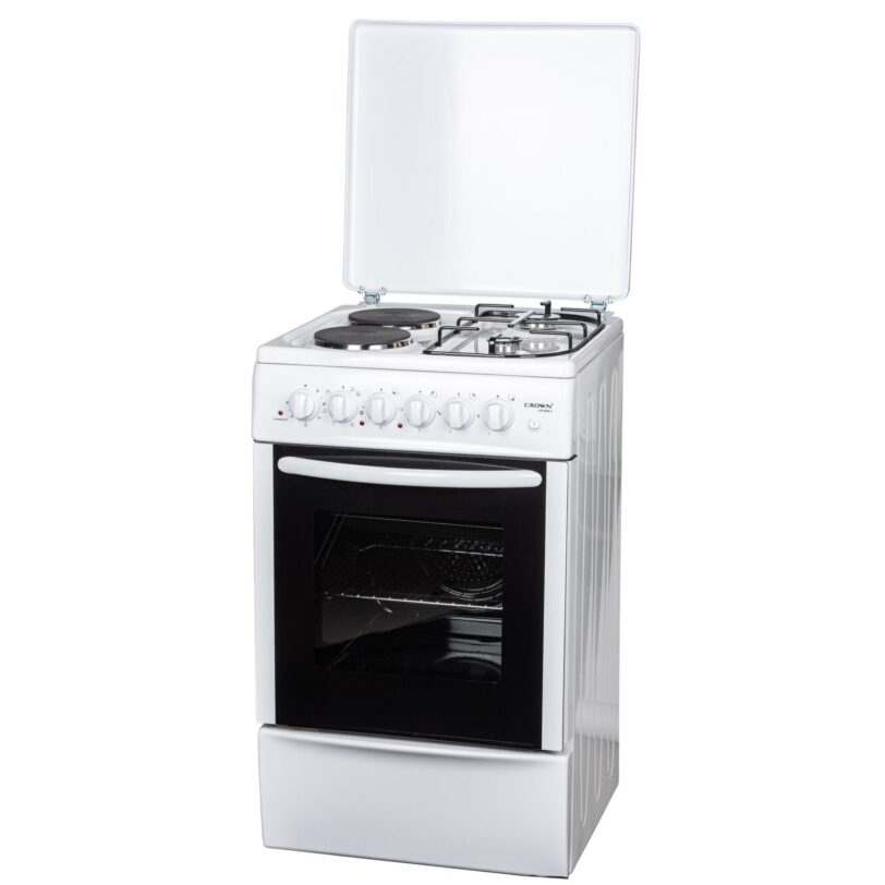Готварска печка ток/газ Crown CR-5050V