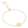 Michael Kors Гривна Logo Circle Slider MKC1246AN710 Златист за Жени цена