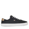 Tommy Hilfiger Гуменки Vulc Canvas Lace Up Sneaker FW0FW08647 Черен за Жени цена