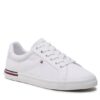 Tommy Hilfiger Гуменки Essential Stripes Sneaker FW0FW06954 Бял за Жени цена