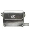 Calvin Klein Jeans Дамска чанта IU0IU00688 Сребрист за Жени цена