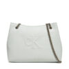 Calvin Klein Jeans Дамска чанта Sculpted Chain Shoulder Bag LV04K3163G Сив за Жени цена