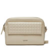 Calvin Klein Дамска чанта Calvin Mini Quilt Camera Bag K60K611884 Екрю за Жени цена