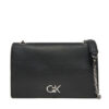 Calvin Klein Дамска чанта Ck Medium Conv Chain Bag K60K612810 Черен за Жени цена