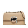 KARL LAGERFELD Дамска чанта A1W30498 Бежов за Жени цена