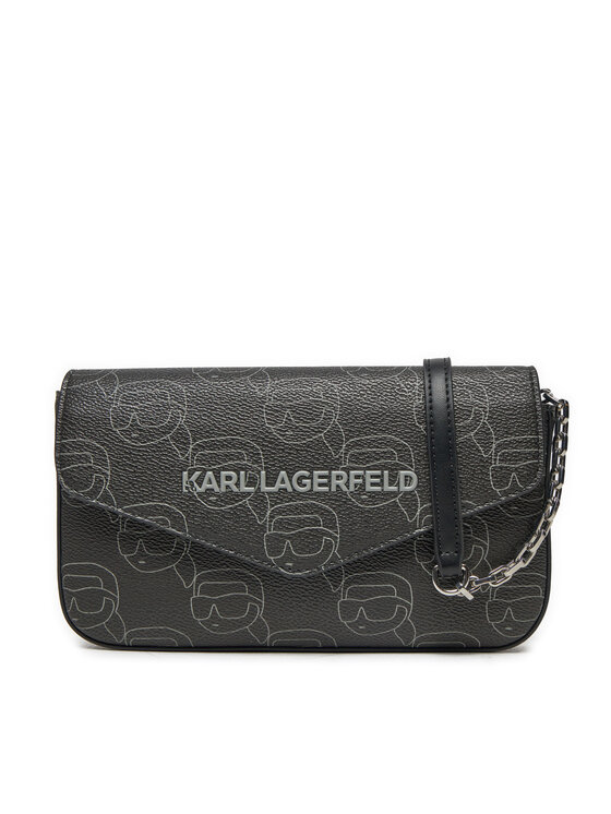 KARL LAGERFELD Дамска чанта A1W32045 Черен за Жени цена