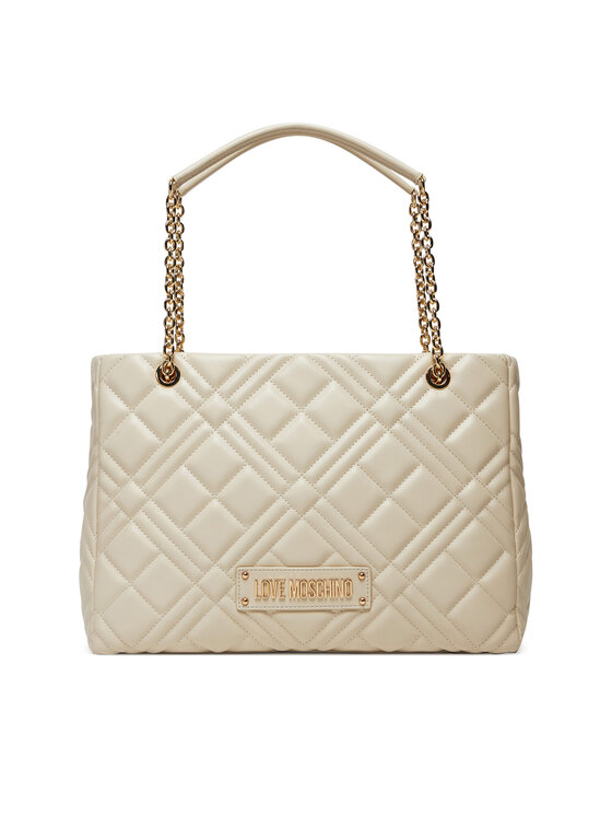 LOVE MOSCHINO Дамска чанта JC4145PP0MLA0110 Бежов за Жени цена