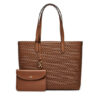 MICHAEL Michael Kors Дамска чанта Eliza 30T4GZAT4L Кафяв за Жени цена