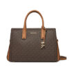 MICHAEL Michael Kors Дамска чанта Laila 30R5G9IS6B Кафяв за Жени цена