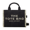 Marc Jacobs Дамска чанта The Jacquard Medium Tote Bag M0017027 Черен за Жени цена