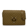 Pinko Дамска чанта Love Click Classic AI 24-25 PLTT 100063 A0VM Кафяв за Жени цена