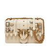 PINKO Дамска чанта Love One Mini Light Cl PE 25 PLTT 103335 A26K Екрю за Жени цена