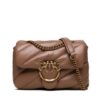 PINKO Дамска чанта Love Mini Puff Cl AI 23-24 PLTT 100039 A0F2 Бежов за Жени цена