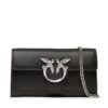 Pinko Дамска чанта Love One Wallet C PE 23 PLTT 100062 A0F1 Черен за Жени цена