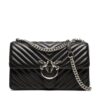 Pinko Дамска чанта Love One Classic Dc. AI23-24 PLTT 100941 A0GK Черен цвят на ниска цена
