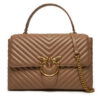 PINKO Дамска чанта Love Lady Puff Big Cl . AI 23-24 PLTT 100042 A0GK Бежов за Жени цена