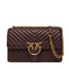 PINKO Дамска чанта Love One Classic Dc PE 24 PLTT 100941 A0GK Виолетов за Жени цена