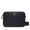 Tommy Hilfiger Дамска чанта Th Logotape Camera Bag AW0AW17229 Тъмносин за Жени цена