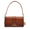 Tommy Hilfiger Дамска чанта Heritage Leather Conv Cross BAW0AW17400 Кафяв за Жени цена