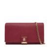 Tommy Hilfiger Дамска чанта Th Her Flap W/Chain AW0AW17403 Червен цвят на ниска цена