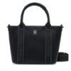 Tommy Hilfiger Дамска чанта Th Logotape Mini Tote AW0AW17201 Черен за Жени цена