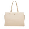 Tommy Hilfiger Дамска чанта Th Legacy Tote AW0AW17197 Екрю за Жени цена