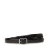 Calvin Klein Дамски колан Slim Square Buckle Belt 2.0 K60K613235 Черен за Жени цена