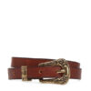 ONLY Дамски колан Onlty Slim Leather Wester Jeans Belt Acc 15338269 Кафяв за Жени цена