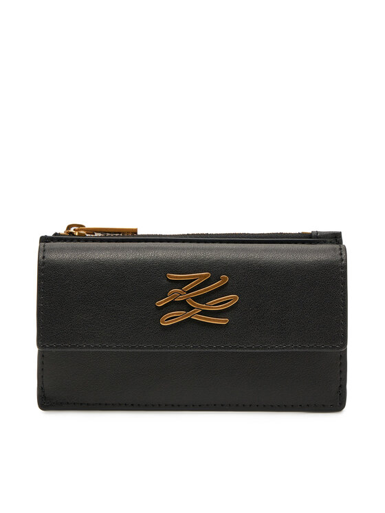 KARL LAGERFELD Дамски портфейл A1W32058 Черен за Жени цена