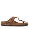 Birkenstock Джапанки Gizeh Bs 0943813 Кафяв за Жени цена