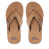Quiksilver Джапанки AQYL100623 Кафяв за Мъже цена