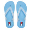 Tommy Jeans Джапанки Tjw Logo Flip Flop EN0EN02447 Светлосиньо за Жени цена