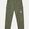 Calvin Klein Jeans Джогъри Essential IB0IB02270 Зелен Regular Fit за Момчета цена