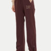 Champion Долнище анцуг 117511 Кафяв Wide Leg за Жени цена