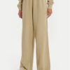 Lacoste Долнище анцуг XF2657 Бежов Wide Leg за Жени цена