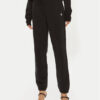 Patrizia Pepe Долнище анцуг 8P0618/J079-K103 Черен Relaxed Fit за Жени цена