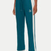 Puma Долнище анцуг Iconic T7 627996 Зелен Straight Leg за Жени цена