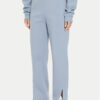 Reebok Долнище анцуг Fleece Pant 100076053 Син Regular Fit за Жени цена