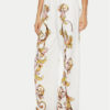 Versace Jeans Couture Долнище анцуг 78HAA3P0 Бял Relaxed Fit за Жени цена
