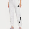 adidas Долнище анцуг Z.N.E. JE7843 Бял Regular Fit за Жени цена