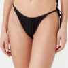 Calvin Klein Swimwear Долнище на бански KW0KW02728 Черен за Жени цена