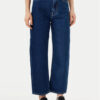 Calvin Klein Jeans Дънки Barrel J20J225004 Тъмносин Loose Fit за Жени цена