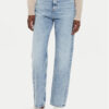 Calvin Klein Jeans Дънки J20J224031 Син Straight Fit за Жени цена