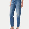 Calvin Klein Jeans Дънки J20J225140 Син Mom Fit за Жени цена