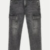 Calvin Klein Jeans Дънки IB0IB02190 Сив Regular Fit цвят на ниска цена