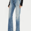Just Cavalli Дънки 77PAB513 Син Flare Fit за Жени цена