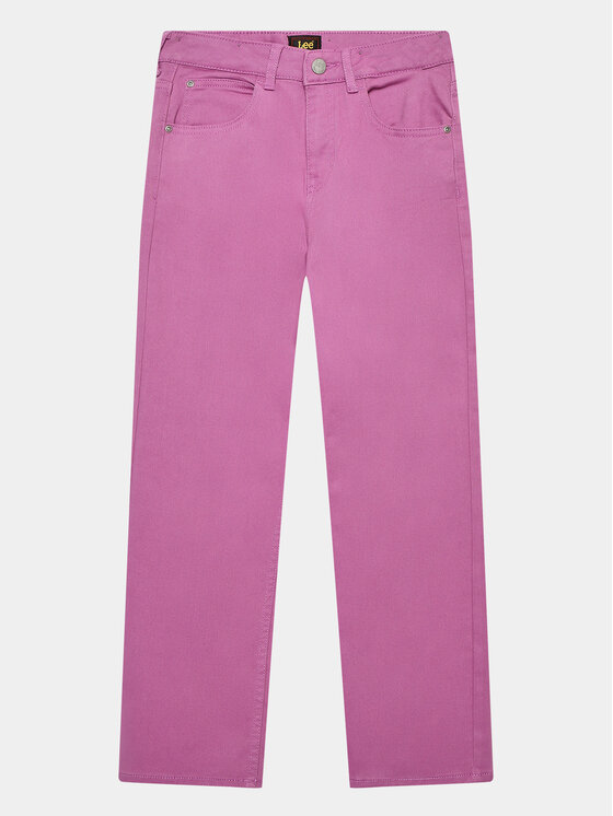 Lee Дънки Carol Straight LEG5003 Виолетов Straight Fit за Момичета цена