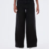 NAME IT Дънки 13211701 Черен Wide Leg цвят на ниска цена