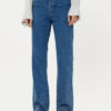 Pieces Дънки 17153496 Син Straight Fit за Жени цена